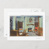 Burgeroorlog 18 Pounders en Barbette Briefkaart (Voorkant / Achterkant)