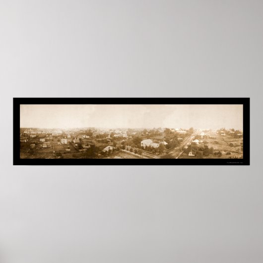 Burgeroorlog Atlanta Foto 1864 Poster (Voorkant)