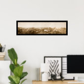 Burgeroorlog Atlanta Foto 1864 Poster (Thuiskantoor)