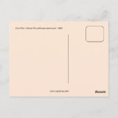 Burgeroorlog, Atlanta Roundhouse verwoest, 1866 Briefkaart (Achterkant)