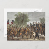 Burgeroorlog Briefkaart (Voorkant / Achterkant)