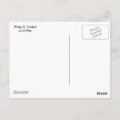 Burgeroorlog Briefkaart (Achterkant)