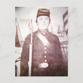 Burgeroorlog Briefkaart (Voorkant)