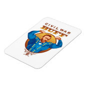 Burgeroorlog Buff-Grant Magnet Magneet (Linkerzijde)