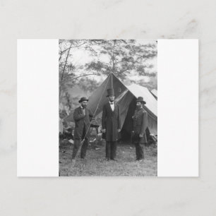 Burgeroorlog Foto Circa 1862 Briefkaart