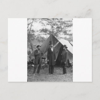 Burgeroorlog Foto Circa 1862 Briefkaart