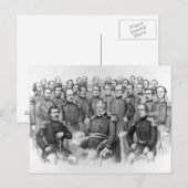 Burgeroorlog Generaals van de Unie briefkaarten (Voorkant / Achterkant)