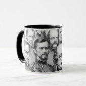 Burgeroorlog Generaals van de Unie mok (Voorkant links)