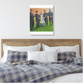 Burgeroorlog Generals en Burgeroorlog Verpleegster Canvas Afdruk (Insitu (Slaapkamer))