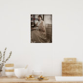 Burgeroorlog Harriet Beecher Stowe Verticale Druk Poster (Keuken)