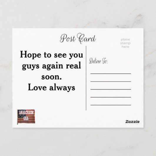 Burgeroorlog 🛡️ Helden Stonewall Beauregard Lee Briefkaart (Achterkant)