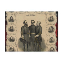 Burgeroorlog 🎖️⚔️ Helden Zuidelijke Generaals