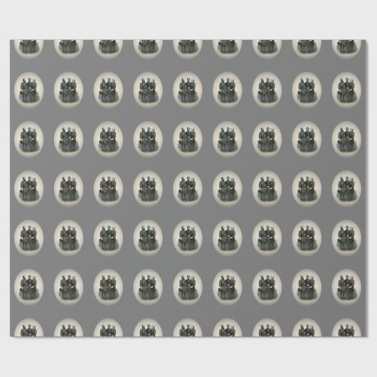 Burgeroorlog 🎖️⚔️ Heroes Confederate Generals Cadeaupapier (Vlak)