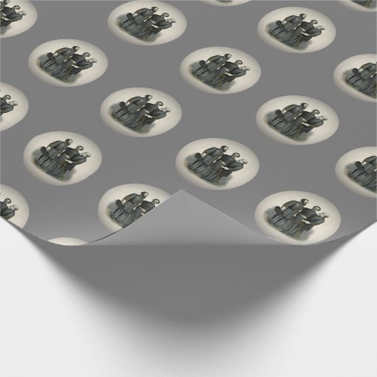 Burgeroorlog 🎖️⚔️ Heroes Confederate Generals Cadeaupapier (Hoek)