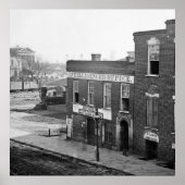 Burgeroorlog in Atlanta, 1864 Poster (Voorkant)