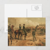 Burgeroorlog in Atlanta door Thure de Thulstrup Briefkaart (Voorkant / Achterkant)