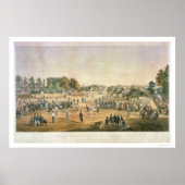 Burgeroorlog in Baseball 1863 Poster (Voorkant)