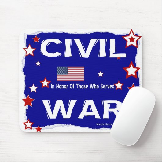 Burgeroorlog - In Honor - Mousepad Muismat (Met muis)