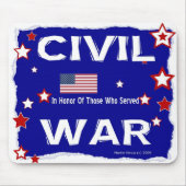 Burgeroorlog - In Honor - Mousepad Muismat (Voorkant)