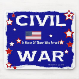 Burgeroorlog - In Honor - Mousepad Muismat