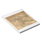 Burgeroorlog Kaart van Richmond en Petersburgh (18 Notitieblok (Schuin)