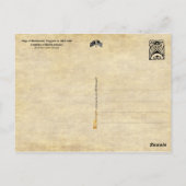 Burgeroorlog Kaart van Richmond, Virginia in 1863 (Achterkant)