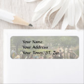 Burgeroorlog - kamp Gettysburg van kapitein Huft 1 Etiket (Insitu)