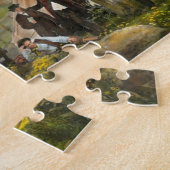 Burgeroorlog - kamp Gettysburg van kapitein Huft 1 Legpuzzel (Zijkant)