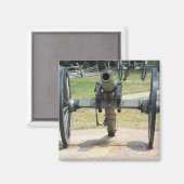 Burgeroorlog kanon bij Gettysburg Magneet (Voorkant / Achterkant)