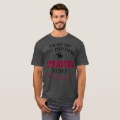 Burgeroorlog Leger van de Potomac Cavalry Slag bij T-shirt (Voorkant volledig)
