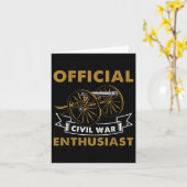 Burgeroorlog liefhebber Geschiedenis Buff historic Kaart (Gele Bloem)