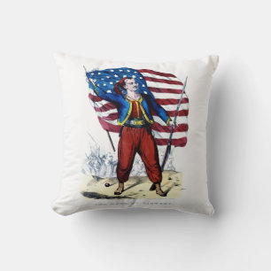 Burgeroorlog New York Zouaves Kussen