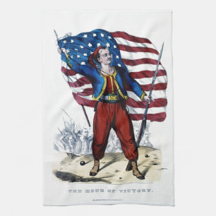 Burgeroorlog New York Zouaves Theedoek