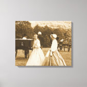 Burgeroorlog op Canvas Afdruk (Voorkant)