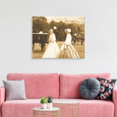 Burgeroorlog op Canvas Afdruk (Insitu (Woonkamer))