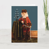 Burgeroorlog Santa Claus Feestdagen Kaart (Voorkant)