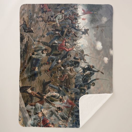 BURGEROORLOG SHERPA DEKEN (Voorkant)