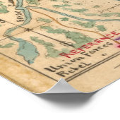 Burgeroorlog-Siege van Port Hudson Poster (Hoek)