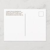 Burgeroorlog Slag bij Gaines’s Mill, Richmond NBP Briefkaart (Achterkant)