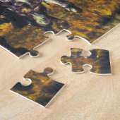 Burgeroorlog Slag Scène 1887 William T Trego Legpuzzel (Zijkant)