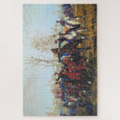Burgeroorlog Slagveld 1887 William T Trego Legpuzzel (Verticaal)