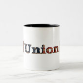 Burgeroorlog Unie 🇺🇸 ✨ Geweldige Gift Militaire Tweekleurige Koffiemok (Center)