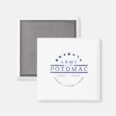 Burgeroorlog Unie Leger van de Potomac Magneet (Voorkant / Achterkant)