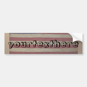 Burgeroorlog Union Flag ✨ Antiek geschiedenis Bumpersticker