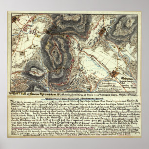 Burgeroorlog - Zuid-berggebied Poster