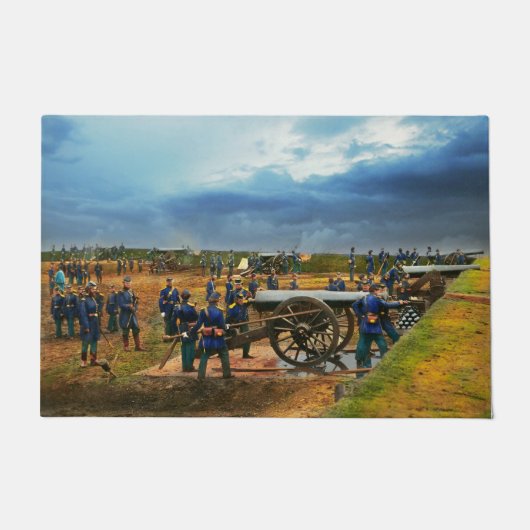 Burgeroorlog - Zware artillerie 1861 Deurmat (Voorkant)