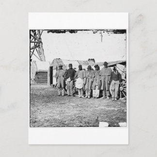 Burgeroorlog, zwarte Teamsters Briefkaart