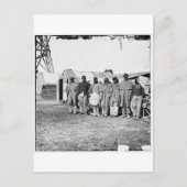 Burgeroorlog, zwarte Teamsters Briefkaart (Voorkant)