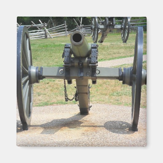 Burgeroorlogkanon bij Gettysburg Magneet (Voorkant)