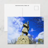 Burgeroorlogmonument, Malden, MA Briefkaart (Voorkant / Achterkant)